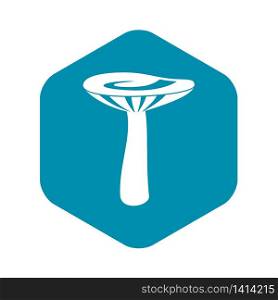 Mushroom icon. Simple illustration of mushroom vector icon for web. Mushroom icon, simple style