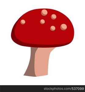 Mushroom organic vegetarian gourmet ingredient cooking vector flat icon