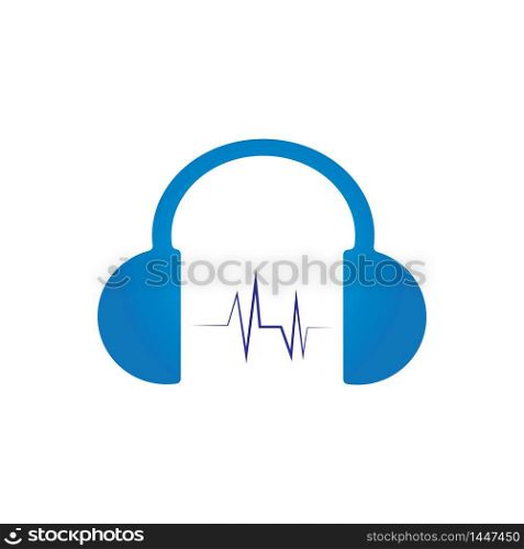 music audio logo vector