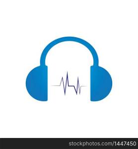 music audio logo vector