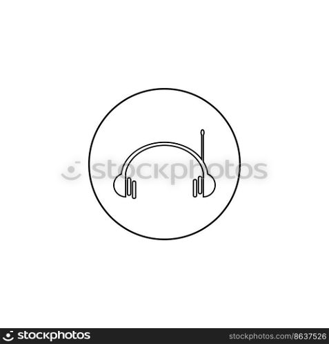 music handset icon image illustration vector design