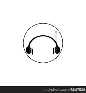 music handset icon image illustration vector design