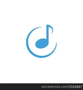 Music icon design vector template