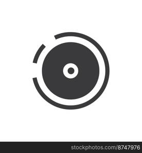 Music icon Illustration vector template eps 10 flat design