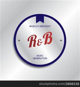 music label sticker vector graphic art design illustration. music label sticker