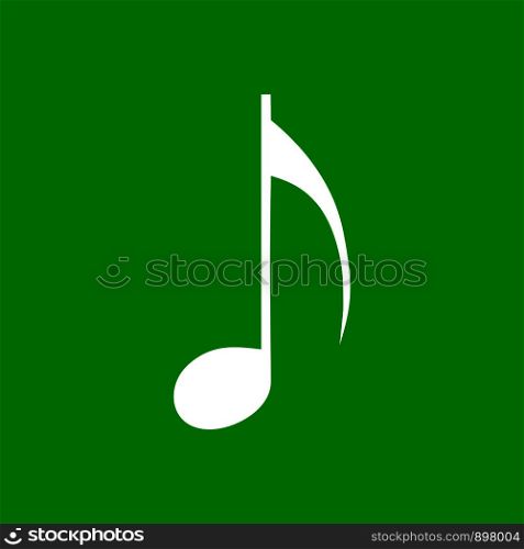 Music note and background