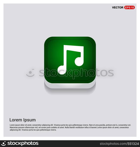 Music note icon