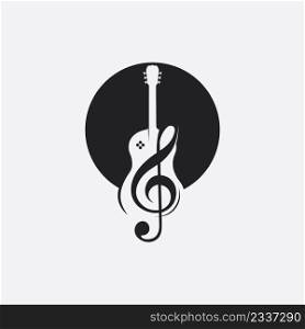 Music note Icon Vector illustration design Sound waves, audio, equalizer, abstract, head set logo vector illustration design template