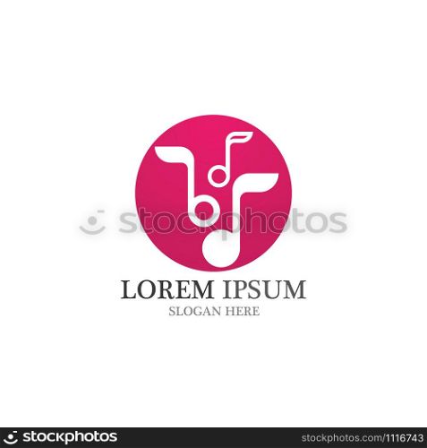 Music note Icon Vector illustration EPS10