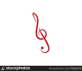 Music note Icon Vector template