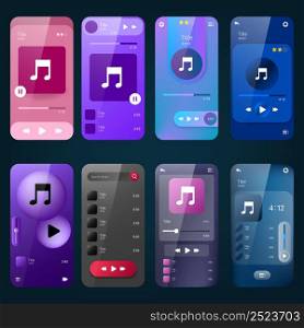 music player user interface