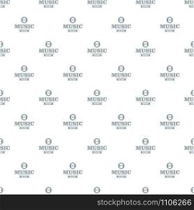Music record pattern vector seamless repeat for any web design. Music record pattern vector seamless