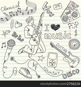 Music Vector Doodles