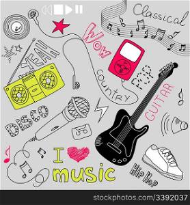 Music Vector Doodles