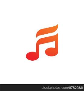 Music Vector  logo icon design template elements