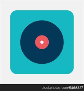 Musical record icon