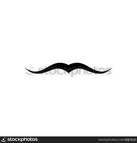 mustache icon template vector design