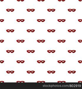 Mystical mask pattern seamless vector repeat for any web design. Mystical mask pattern seamless vector
