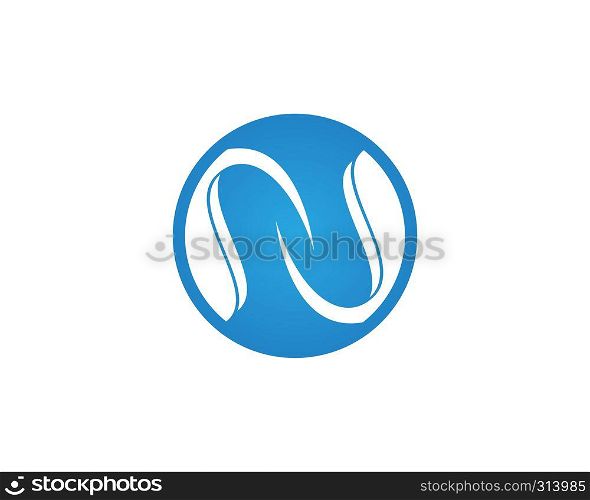 N Letter Logo Design Template