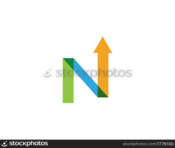 N Letter Logo Template