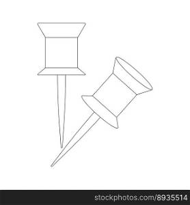 Nail icon.vector illustration symbol design
