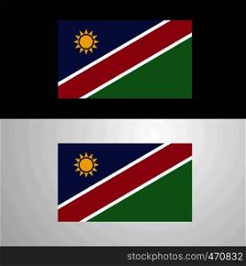 Namibia Flag banner design