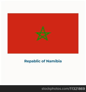 Namibia Flag Vector