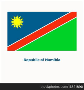 Namibia Flag Vector