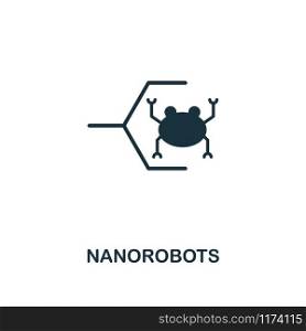 Nanorobots icon. Premium style design from future technology icons collection. Pixel perfect nanorobots icon for web design, apps, software, printing usage.. Nanorobots icon. Premium style design from future technology icons collection. Pixel perfect Nanorobots icon for web design, apps, software, print usage