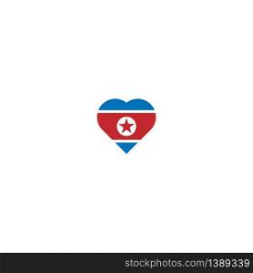 Nation,country, love logo icon vector illustration