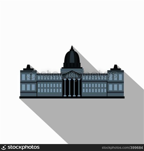 National Congress Building, Argentina icon. Flat illustration of National Congress Building, Argentina vector icon for web isolated on white background. National Congress Building, Argentina icon