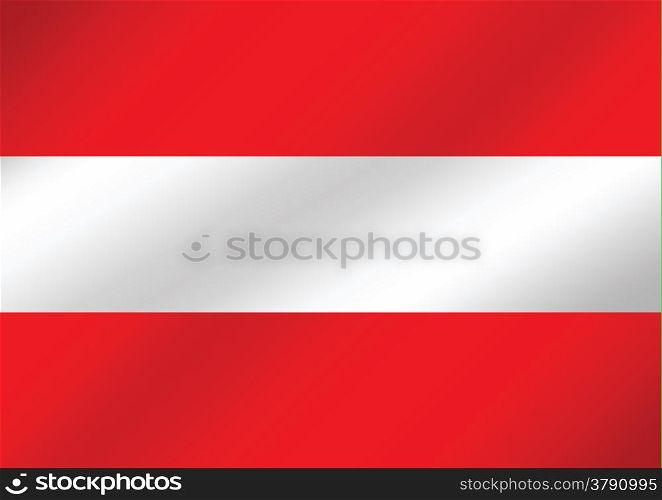 National flag of Austria themes design idea