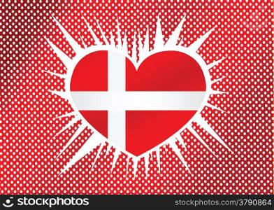 National flag of Denmark themes idea