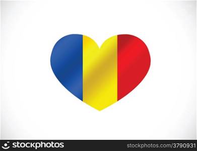 National flag of Romania themes idea design