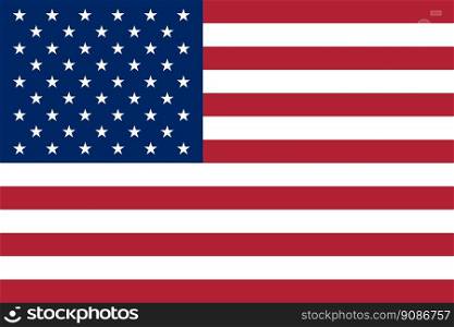National United States flag background