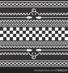 native american pattern vector graphic art illustration