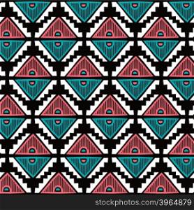 native ethnic pattern. native ethnic pattern theme vector art illustration