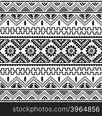 native ethnic seamless pattern. native ethnic seamless pattern theme vector art illustration