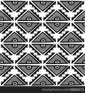 native ethnic seamless pattern. native ethnic seamless pattern theme vector art illustration