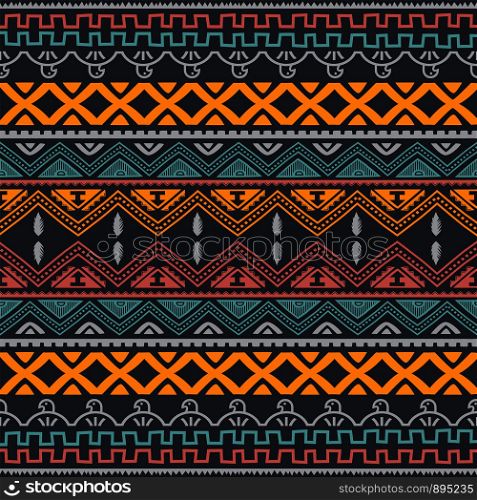 native tribe pattern background wallpaper vector art illustration. native tribe pattern background wallpaper vector art