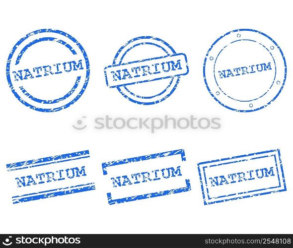 Natrium stamps