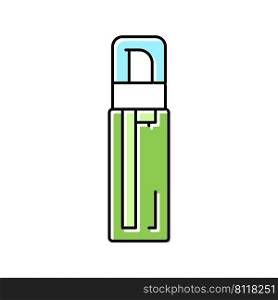 natural extract from cucumber color icon vector. natural extract from cucumber sign. isolated symbol illustration. natural extract from cucumber color icon vector illustration