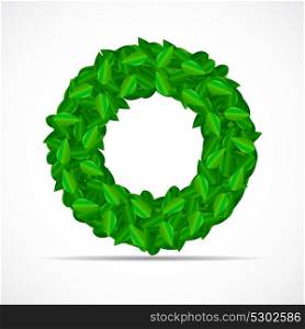 Natural Green Leaves Background. Vector Illustration EPS10. Natural Green Leaves Background. Vector Illustration