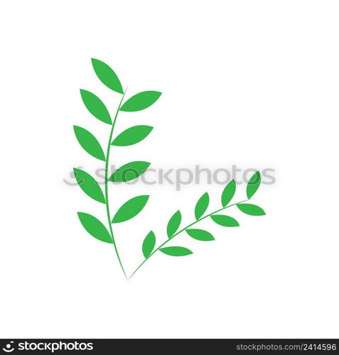 natural leaf icon image vector illustration design element