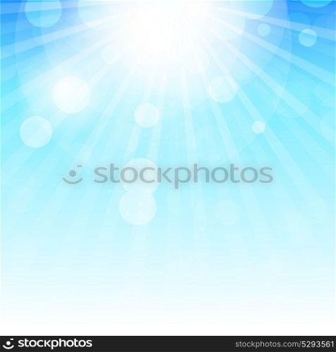 Natural Spring on Background Vector Illustration EPS10. Natural Spring Background Vector Illustration