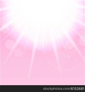 Natural Sunny on Background Vector Illustration EPS10. Natural Sunny Background Vector Illustration