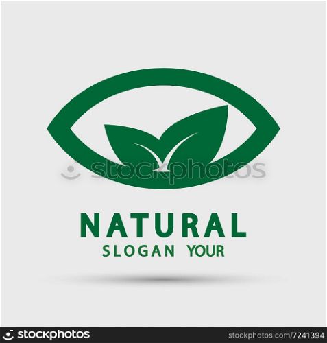 natural vector design.logo natural product,Vector illustration
