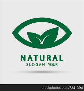 natural vector design.logo natural product,Vector illustration