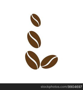 nature coffee bean icon vector illustration template - Vector