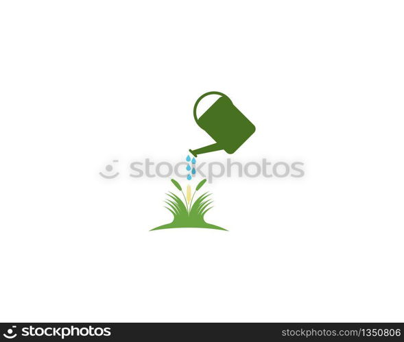 Nature icon logo design vector illustrartion